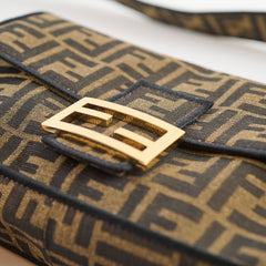 Fendi Baguette Zucca Brown