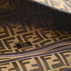 Fendi Baguette Zucca Brown
