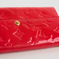 Louis Vuitton Pink Vernis Long Wallet