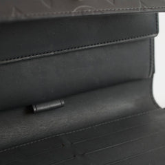 Louis Vuitton Matte Porte Tresor Long Wallet Dark Grey