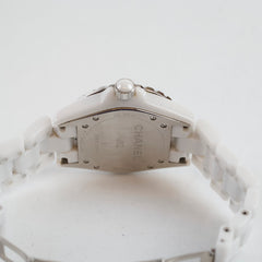 Chanel J12 38MM White with Diamond 9.5/10