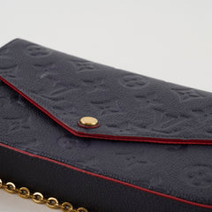 Louis vuitton Pochette Felicie Empriente Navy