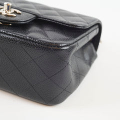 Chanel Caviar Mini Square Black