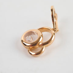Chopard Happy Dreams Diamond Earrings Rose Gold