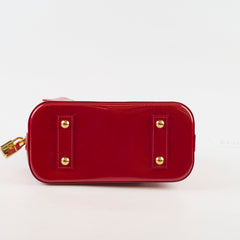 Louis Vuitton Alma BB Vernis Red