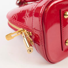 Louis Vuitton Alma BB Vernis Red