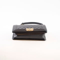 Chanel Old Medium Lambskin Boy Black