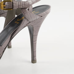 Saint Laurent Tribute Heels Grey Size 38