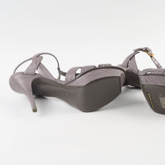 Saint Laurent Tribute Heels Grey Size 38