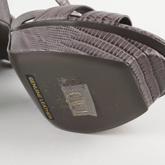 Saint Laurent Tribute Heels Grey Size 38