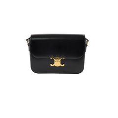 Celine Classique Medium Triomphe Bag Black