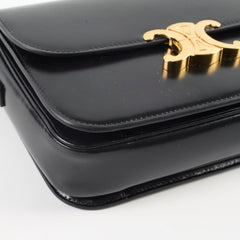 Celine Classique Medium Triomphe Bag Black