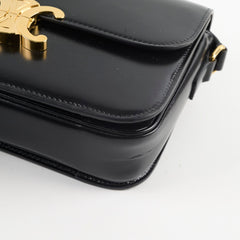 Celine Classique Medium Triomphe Bag Black