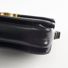 Celine Classique Medium Triomphe Bag Black