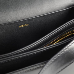 Celine Classique Medium Triomphe Bag Black