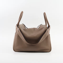 Hermes Lindy 30 Etoupe Square M Stamp