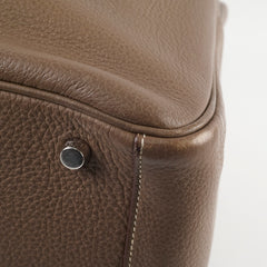 Hermes Lindy 30 Etoupe Square M Stamp