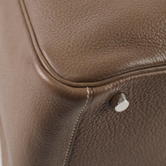 Hermes Lindy 30 Etoupe Square M Stamp