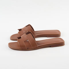 Hermes Oran Sandals Gold size 37