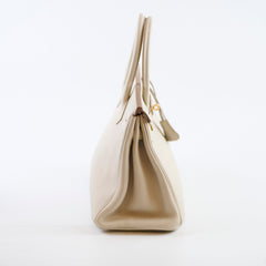 Hermes Birkin 30 Craie Togo - A Stamp