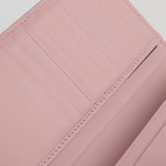Prada Saffiano Long Wallet Pink
