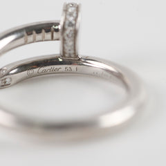 Cartier Juste Clou Ring Classic Model Size 53