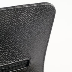 Chanel Classic Flap Medium Black Caviar GHW (microchip)