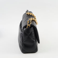 Chanel 19 Small Lambskin Black