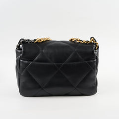 Chanel 19 Small Lambskin Black