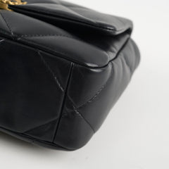 Chanel 19 Small Lambskin Black