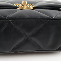 Chanel 19 Small Lambskin Black