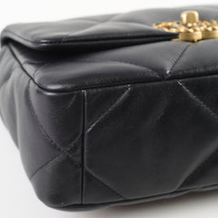 Chanel 19 Small Lambskin Black
