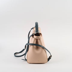 Fendi Mini Peekaboo Blush Pink/ Blue