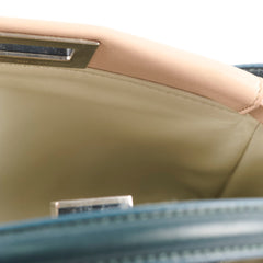 Fendi Mini Peekaboo Blush Pink/ Blue