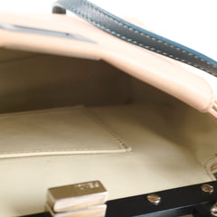 Fendi Mini Peekaboo Blush Pink/ Blue