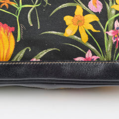 Gucci Black Floral Jackie Bag