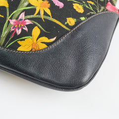 Gucci Black Floral Jackie Bag