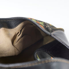 Gucci Black Floral Jackie Bag