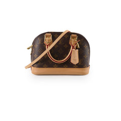 Louis Vuitton Alma BB Monogram Microchip