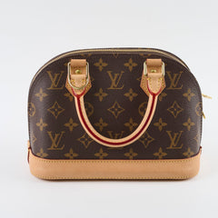 Louis Vuitton Alma BB Monogram Microchip
