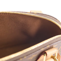 Louis Vuitton Alma BB Monogram Microchip