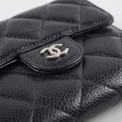 Chanel Fold Wallet Caviar Black 2019