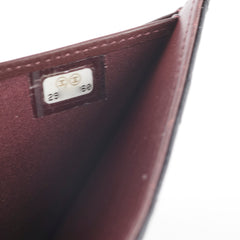 Chanel Fold Wallet Caviar Black 2019