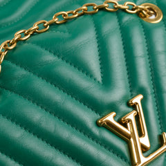 Louis Vuitton New Wave Flap Bag Emerald Green