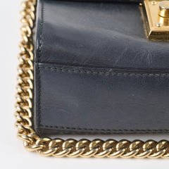 Gucci Padlock Shoulder Bag Black