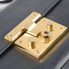 Gucci Padlock Shoulder Bag Black