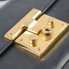 Gucci Padlock Shoulder Bag Black