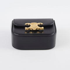 Celine Triomphe Mini Claude Black