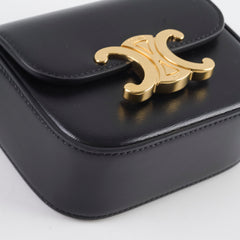 Celine Triomphe Mini Claude Black