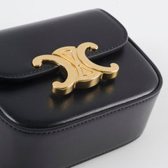 Celine Triomphe Mini Claude Black